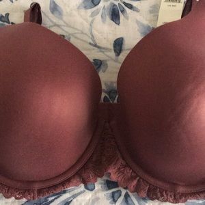 NWT Aerie Full coverage bra with lace detail 36D